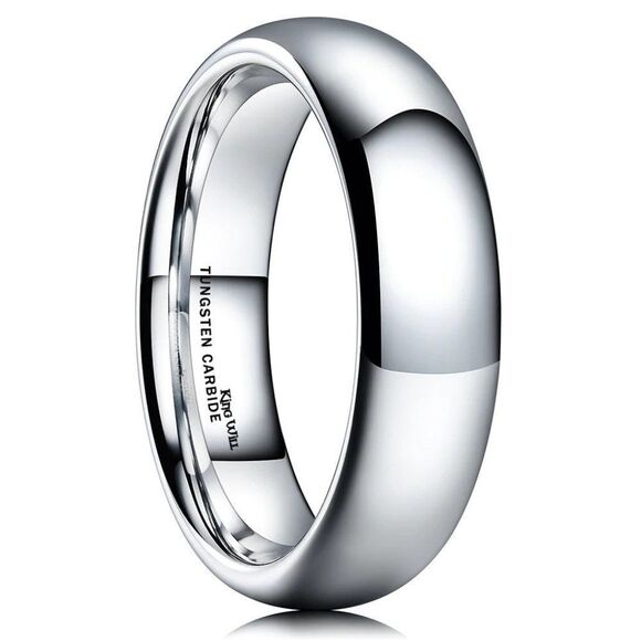 KING WILL CLASSIC 6MM TUNGSTEN RING - Picture 4 of 11